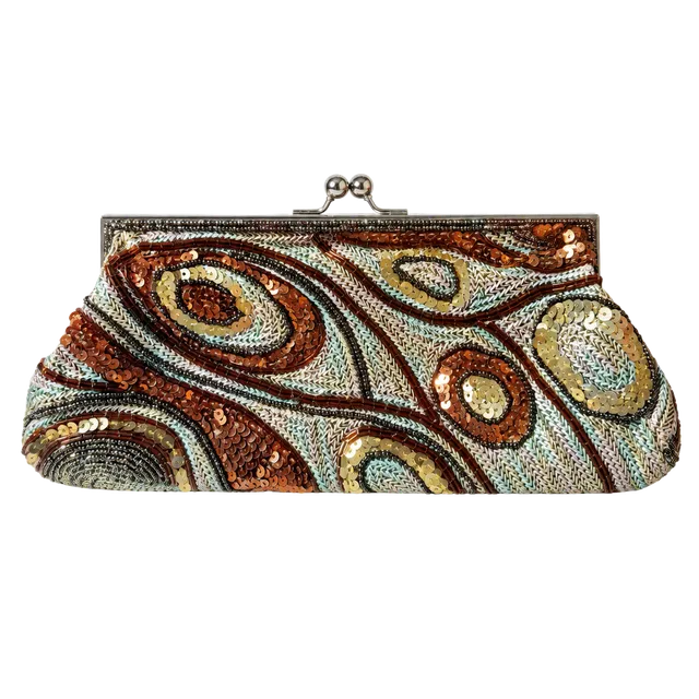 Sequence Clutch Handbag Purse