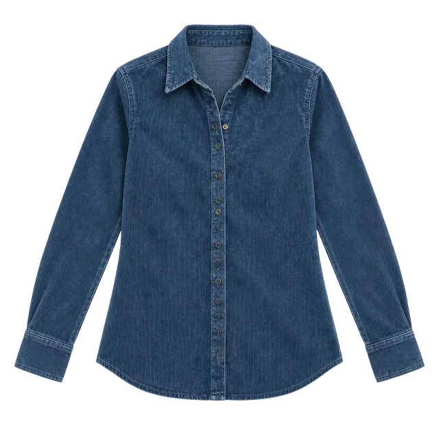 Free people Benny Corduroy Button Down Shirt Size XSmall 
