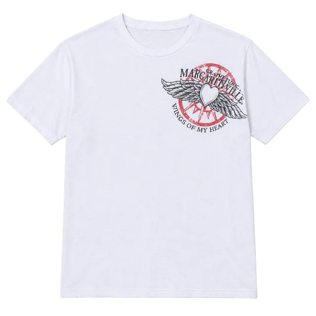 Margaritaville Wings on My Heart T-Shirt XX-Large White Jimmy Buffett