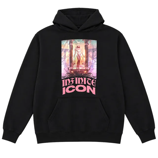 Paris Hilton Infinite Icon Tour Hoodie Black