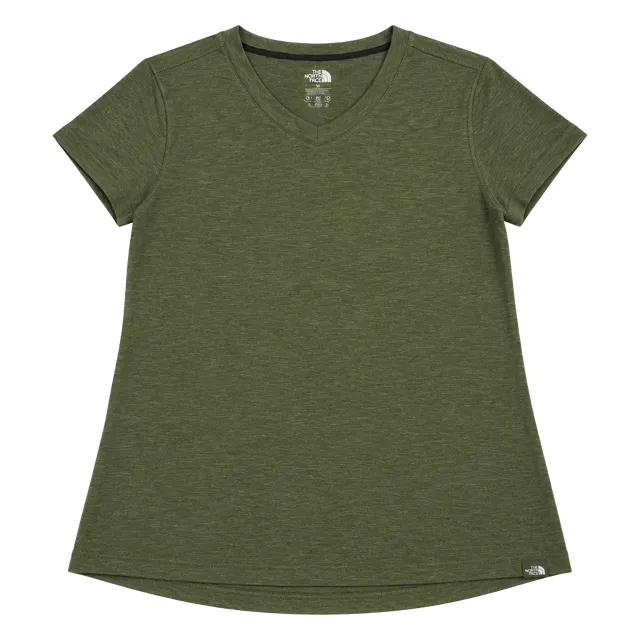 The North Face Women’s XL T Shirt Green Short Sleeve UPF 30 NEW
