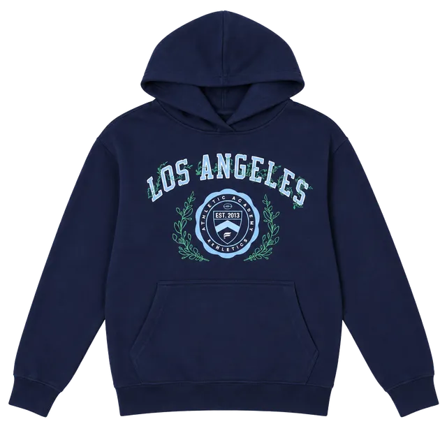 090-Fabletics Los Angeles Athletic Academy Hoodie Size XXL/1X Navy Blue. 