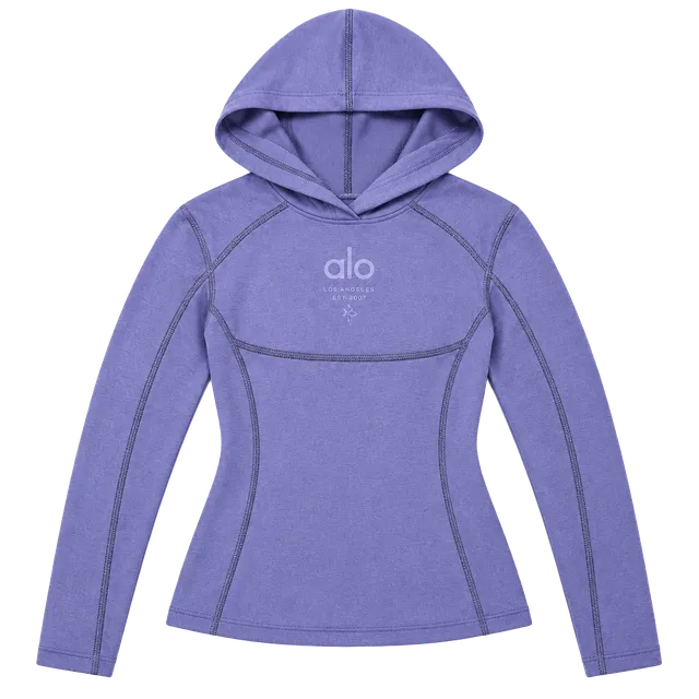 Alo Yoga High-Waist Moto Legging Size XS navy bur
