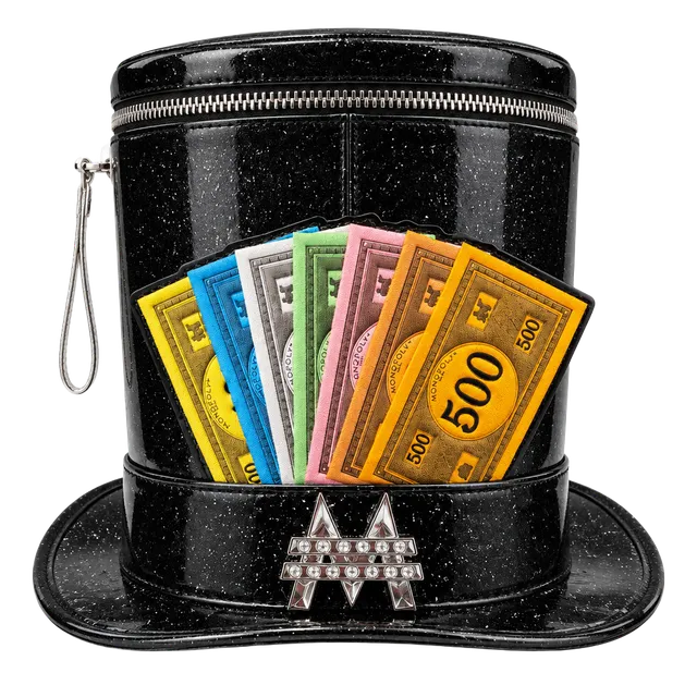 Loungefly Monopoly Top Hat Crossbody Bag New