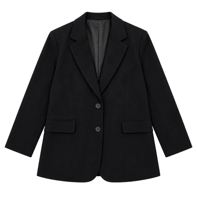 Stradivarius oversized Black Blazer Jacket Size M