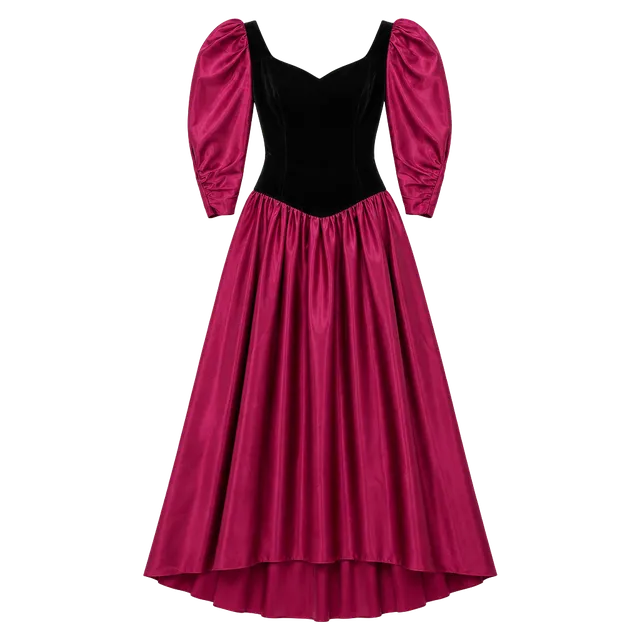 vampire dark princess 80s prom queen gothic halloween costume dress 11/12