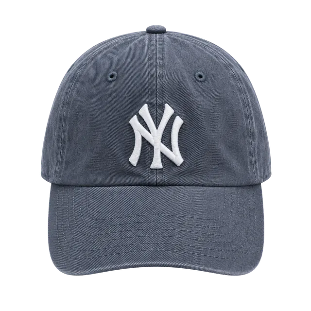 '47 Vintage Discolored New York Yankees Adjustable Hat Gray (as is)
