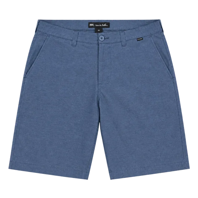 TravisMathew Shorts Size 33 Blue Performance Golf Walking Shorts