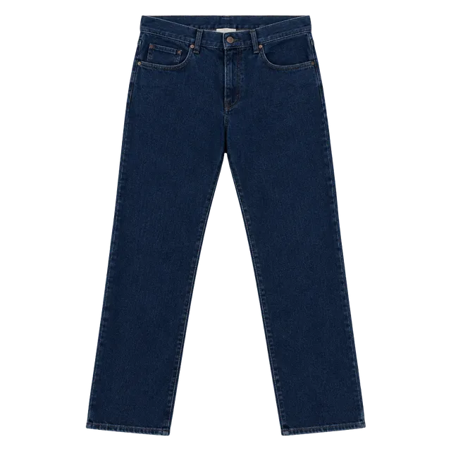 Eileen Fisher Jeans Size M Blue Denim Straight Leg