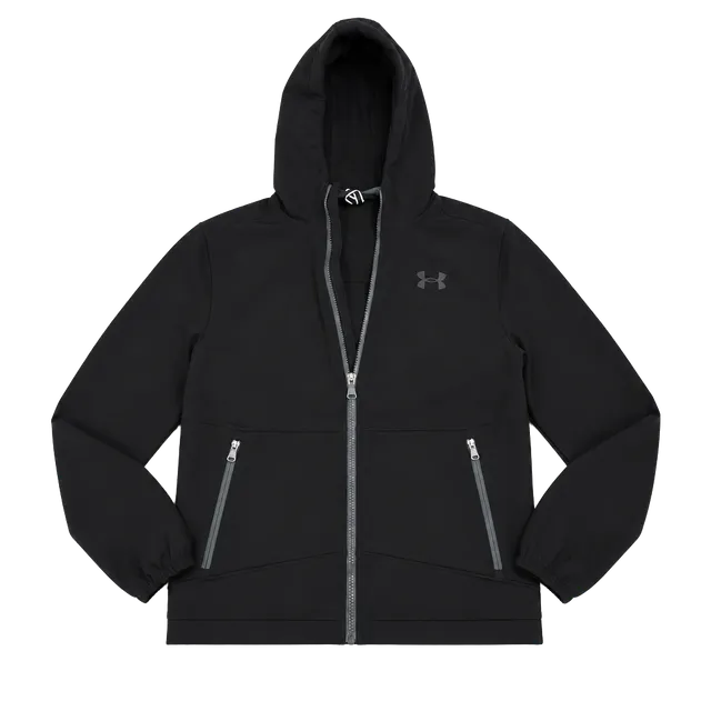 Under Armour Storm ColdGear Jacket YLG Black Full Zip