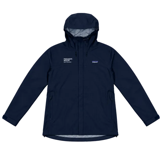 Patagonia Rain Jacket Size L Black H2No Permanente Medicine