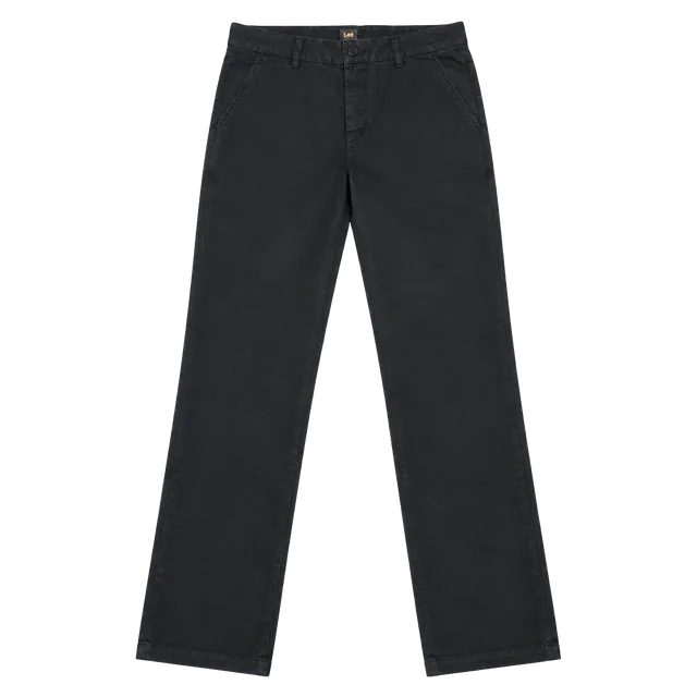 Lee Wrinkle Free Pants Size 8 Long Black