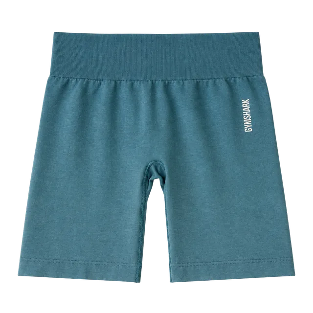 Gymshark Adapt Ombre Seamless Cycling Shorts Size XL Blue Workout