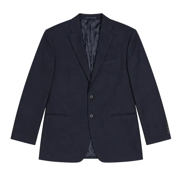 Lauren Ralph Lauren Suit Jacket Blazer Men's 46L Black 100% Wool 2-Button 
 Coat