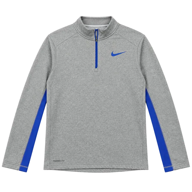 Nike Therma-Fit 1/4 Zip Pullover Size M Gray Blue
