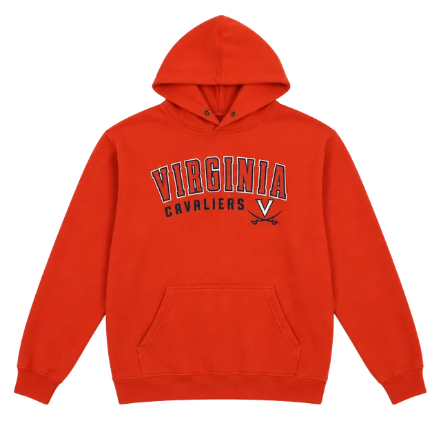 CI Sport Virginia Cavaliers Hoodie Size M Orange