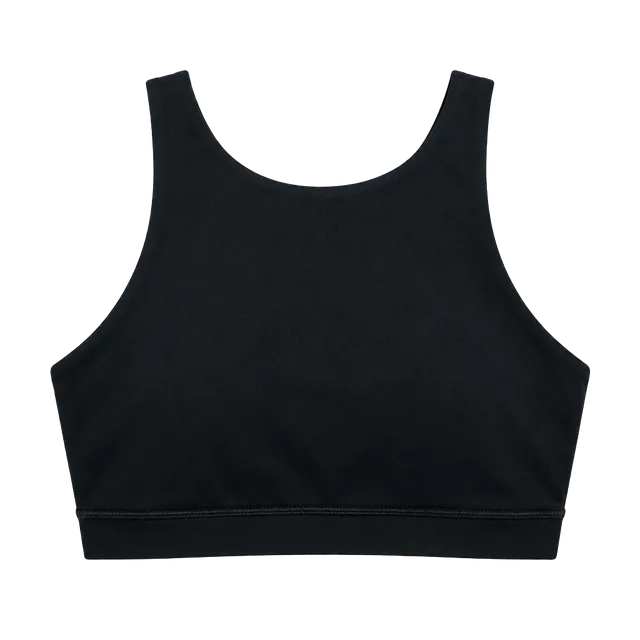 Lululemon Energy Bra Size 10 Black Athletic Crop Top. Pc152