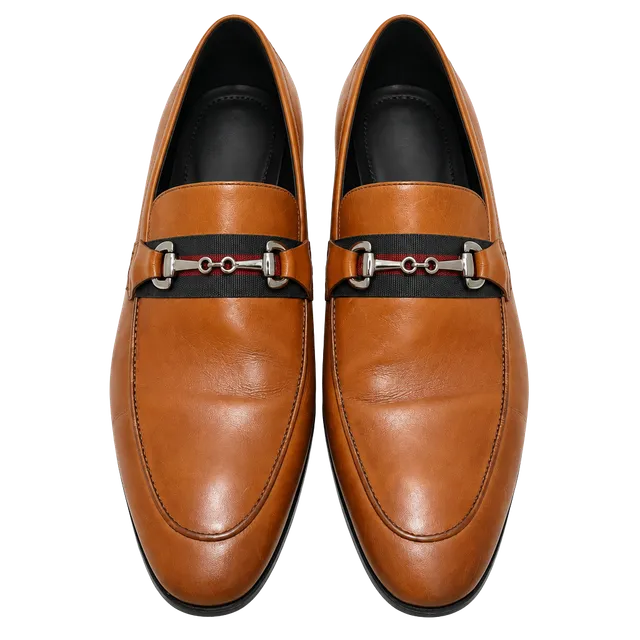 Blanco Garcia Leather Bit Loafers Tan Dress Shoes Handmade Men’s 13