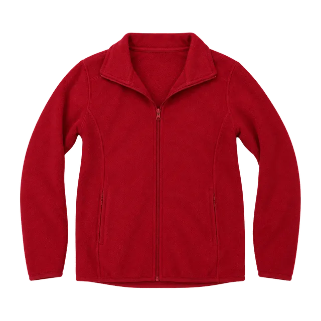 Top Of The World Fleece Jacket Size M Red Full Zip