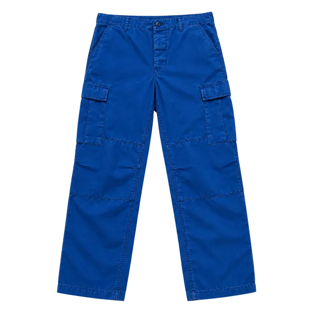Brigade Quartermasters BDU Combat Cloth Trousers Large Regular Blue Cargo 90s