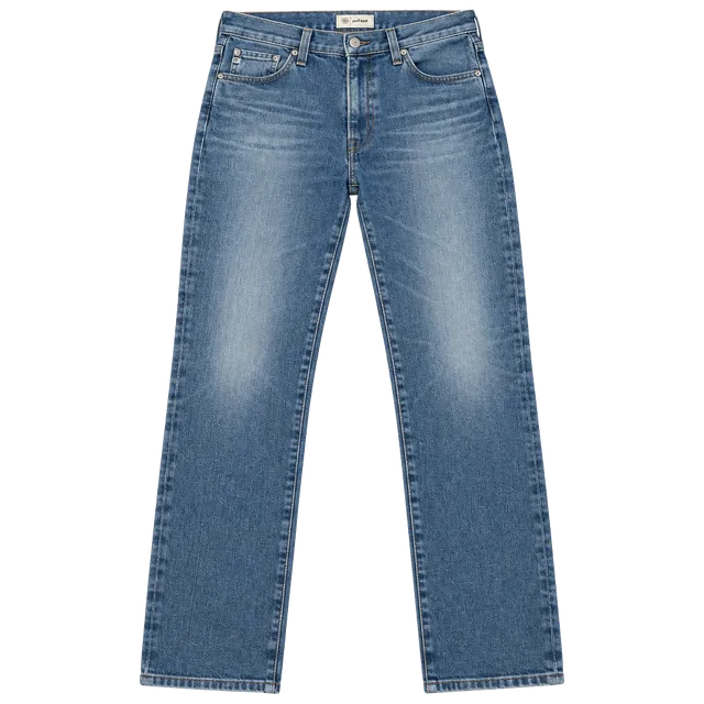 AG Jeans Prima High-Rise Slim Straight Size 27 Blue Denim