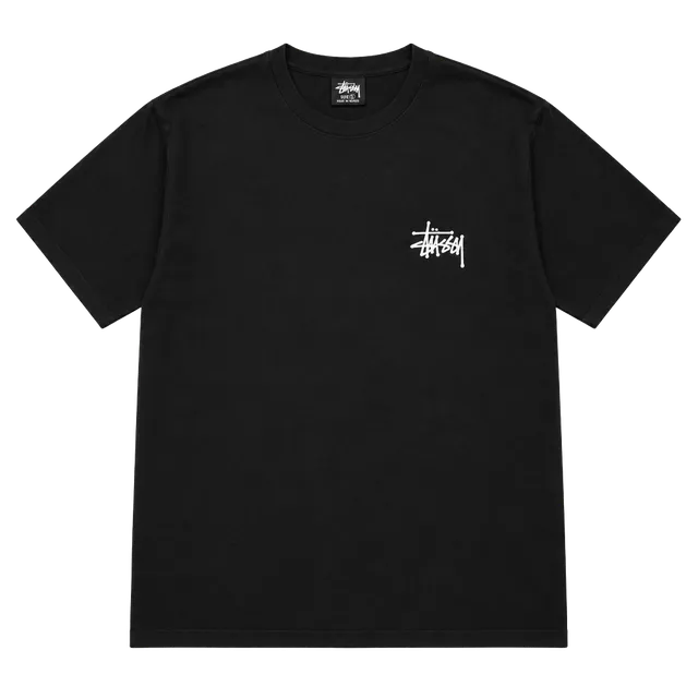 Stussy Bulldog Graphic T-Shirt Black