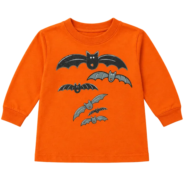 Vintage Mulberibush halloween bats Long Sleeve Shirt Size 2T
