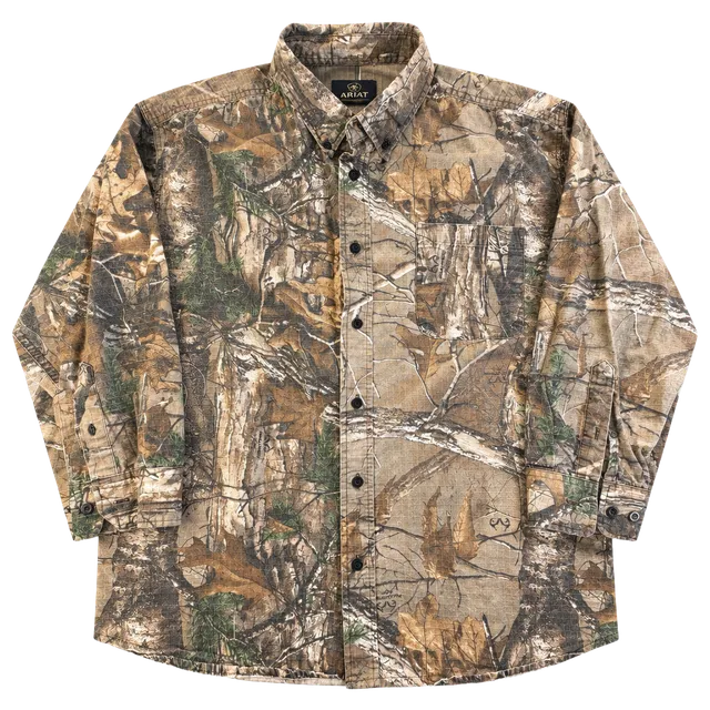 RedHead RealTree Camo Long Sleeve Button Down Shirt Size 2XL