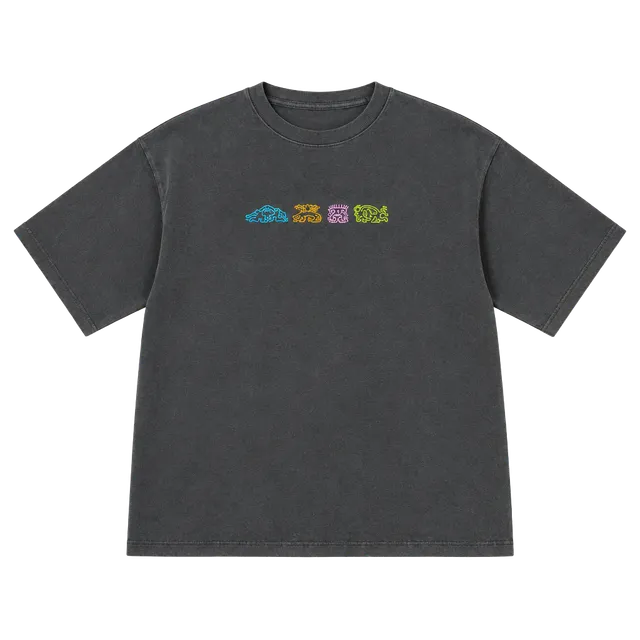 Y2K streetwear Uniqlo Keith Haring Graphic T-Shirt Black