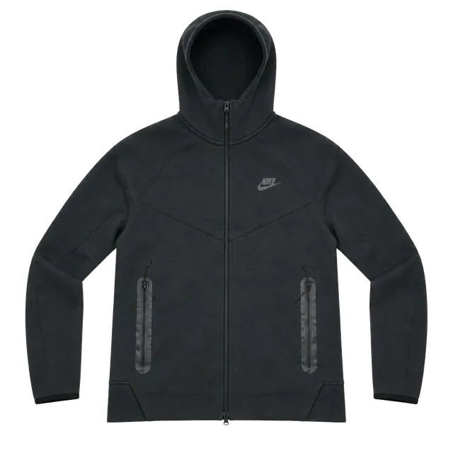 Nike Tech Fleece Full Zip Hoodie Size L Black