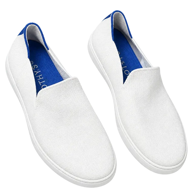 LUS 19 Rothy's The RS01 Sneaker Size 8.5 White