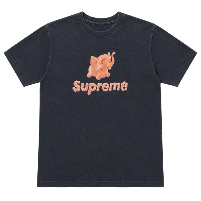 Supreme Elephant T-Shirt Size L Black Graphic Tee
