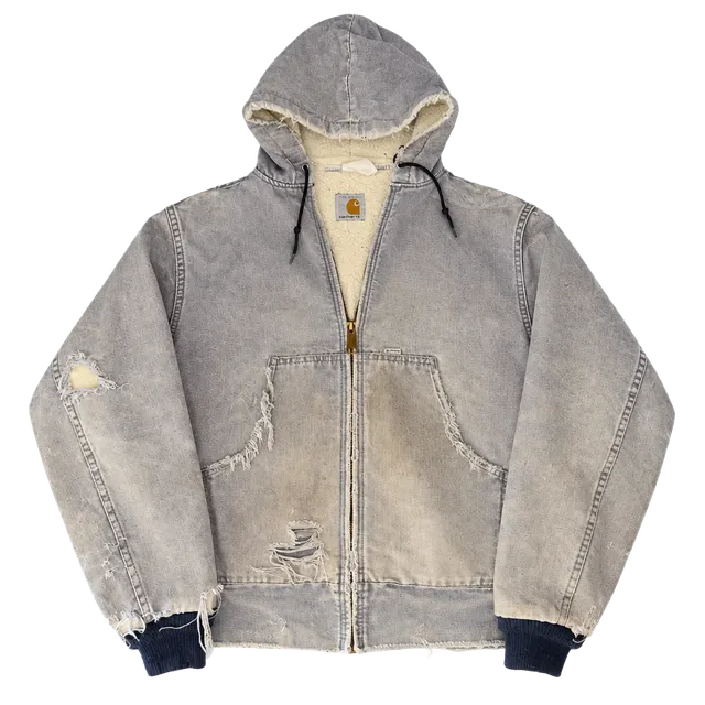 Vintage Y2K Carhartt Thrashed Active Work Jacket – ,