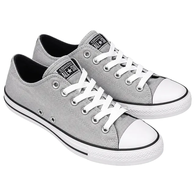 Converse All Star OX Size 10 Grey Woven Low Top Sneaker
