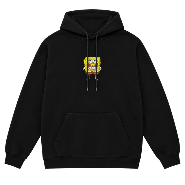 Divided H&M SpongeBob SquarePants Hoodie Size XL Black