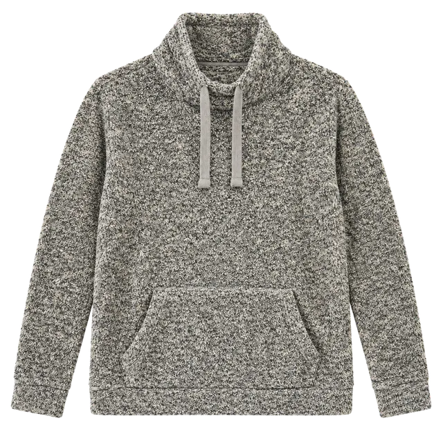 Express Faux Fur Sherpa Hoodie Size M Gray Fleece Pullover
