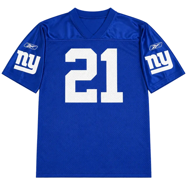 Reebok New York Giants Tiki Barber 21 Jersey Size XL Blue