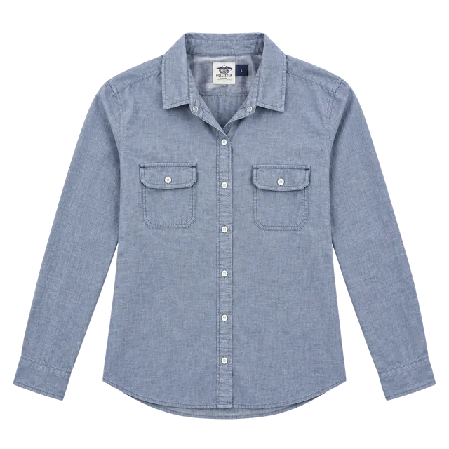 Harley-Davidson Long Sleeve Button Up Shirt Size L Gray Bandana Back