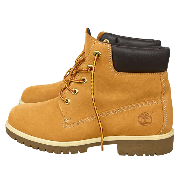 Timberland Women's Size 8 1/2 Premium 6-Inch Waterproof Boots Wheat Nubuck