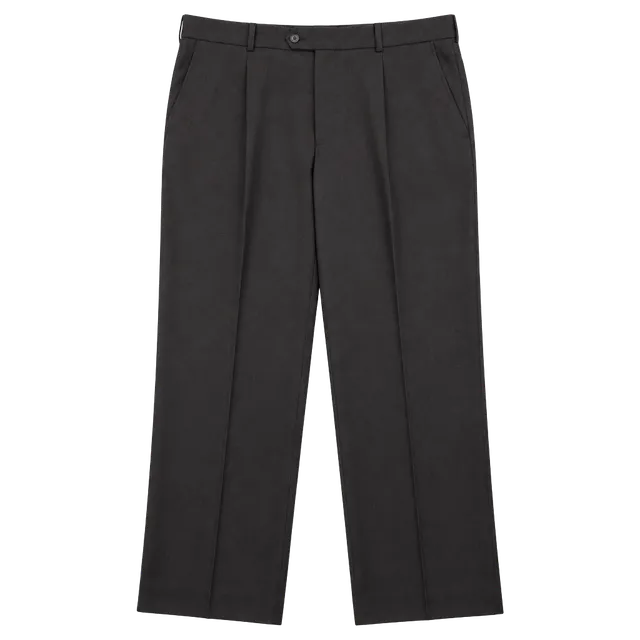 Adolfo Dress Pants 40W 32L Black Pleated