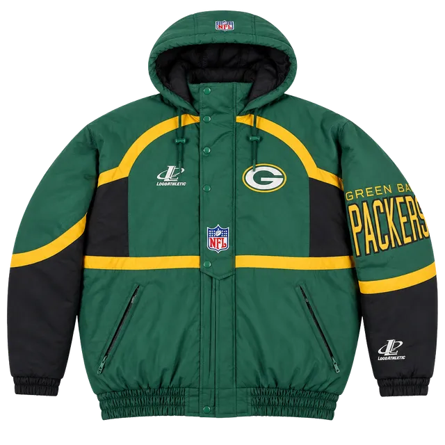 Logo Athletic NFL Pro Line Green Bay Packers Jacket Size Large Vintage