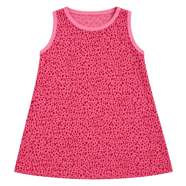 Pink Animal Print Tank Top Size M