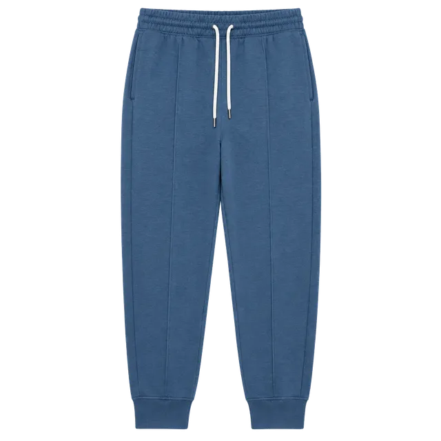 Zenana Joggers Size M Blue Drawstring Casual Sweatpants
