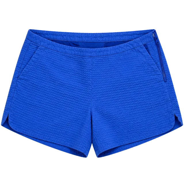 Lilly Pulitzer Adie Short Women Size 6 Blue Cotton
