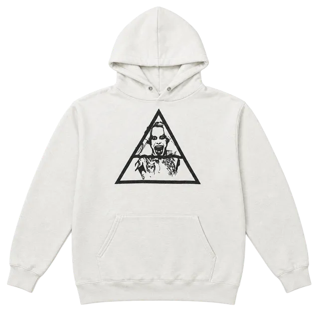 Hanes Graphic Hoodie Size M 38-40 White 30 Seconds To Insanity
