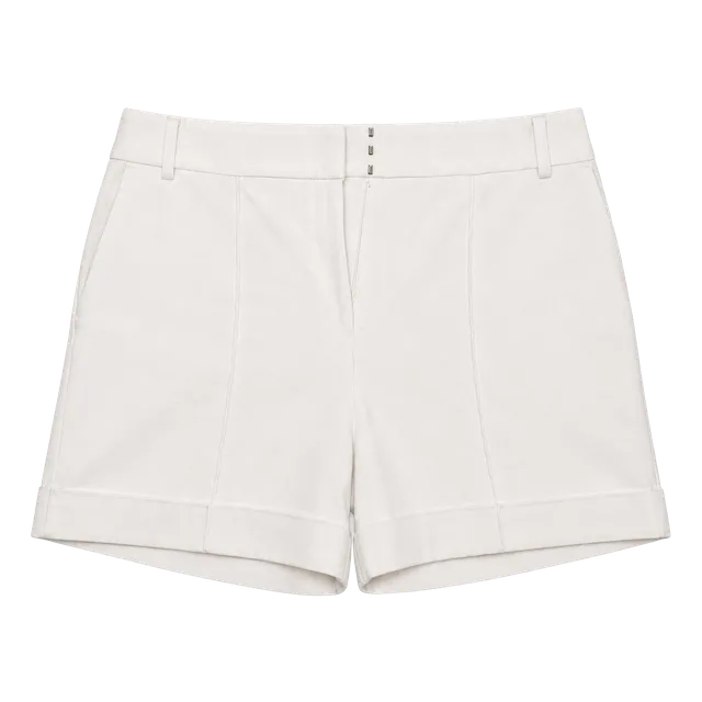 Express White Cuffed Shorts Size 12