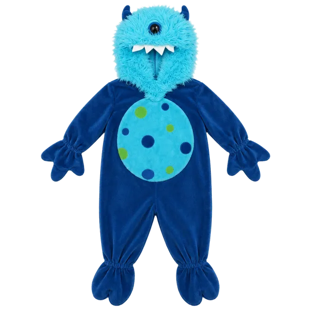 Disguise Blue Monster Costume Jumpsuit Infant 9m