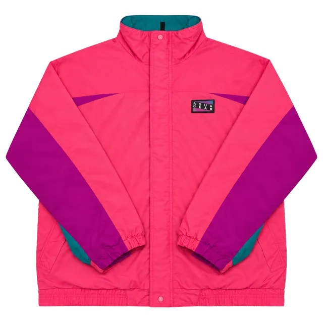 Vintage Nike-Aqua Gear Retro 80s 90s Colorblock Ski Jacket Pink Purple Teal cool