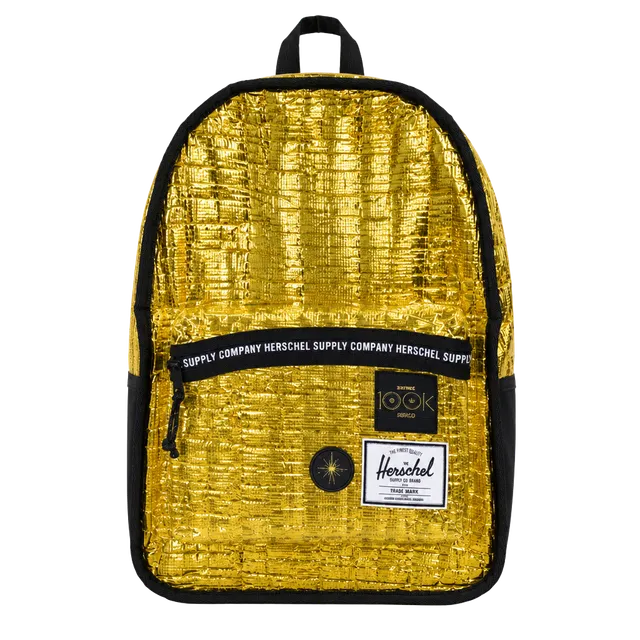 Herschel Zumiez 100K 2020 Limited Edition Gold Foil Backpack