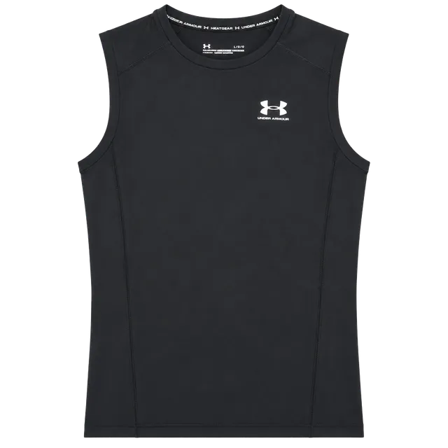Under Armour HeatGear Armour Comp SL Size L Black Compression Tank Top